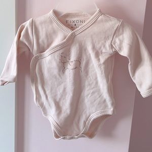 Fixoni 0-1 month long sleeve body suit